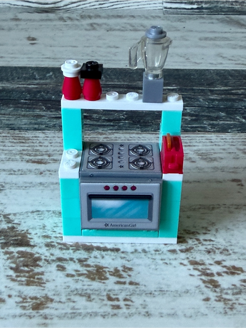 Mega Bloks AMERICAN GIRL Doll GRACE 2 in 1 HOUSE Set - STOVE Only Complete